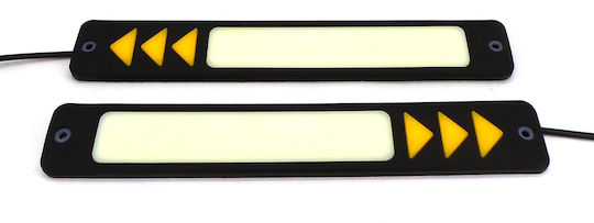 Rectangle Waterproof Daytime Running Lamps Car LED Suzuki Across 6W 2pcs