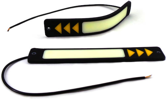 Rectangle Waterproof Daytime Running Lamps Car LED Suzuki Across 6W 2pcs