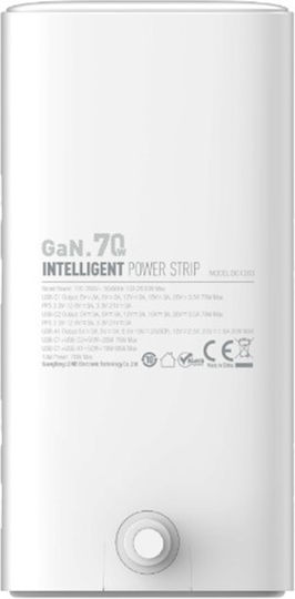Ldnio Universal Πολύπριζο Desktop 70w Sc4383