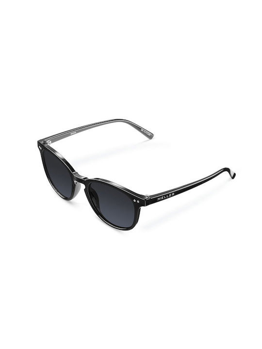 Meller Banna Sunglasses with Black Plastic Frame and Black Polarized Lens BA3-TUTCAR