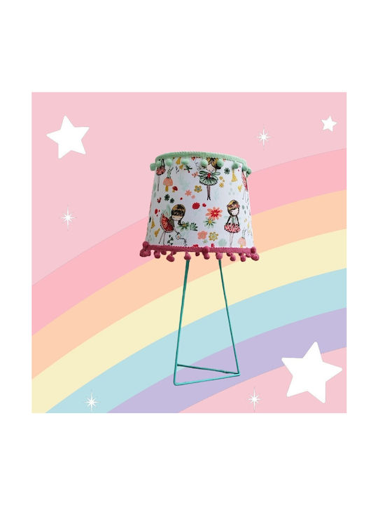 Oxygen Lampa De Masă Laterală Pentru Copii Little Magic Garden 15x13x20cm