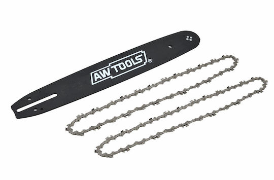 AWTools Chainsaw Blade Chainsaw Blade Set with Chain 35cm