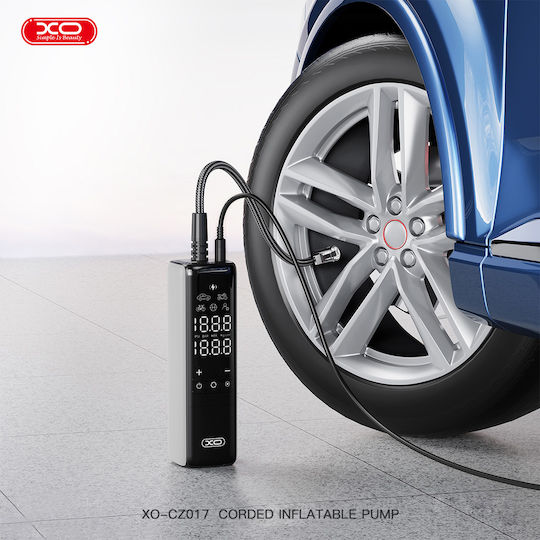 XO Car Tire Pump CZ017 Rechargeable with Battery 12V