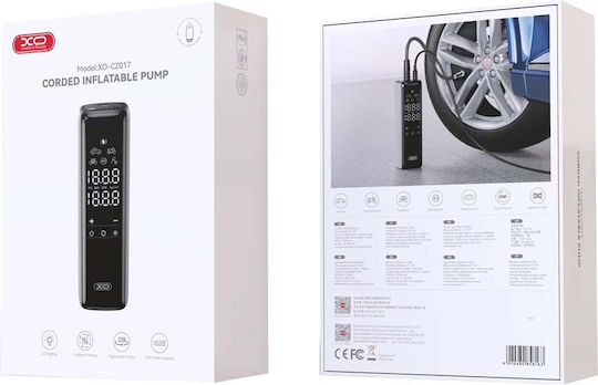 XO Car Tire Pump CZ017 Rechargeable with Battery 12V