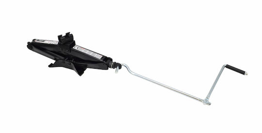AWTools Scissor Jack with Lifting Capacity up to 38.5cm and Weight Capacity up to 1.5 Tons