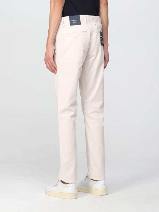 Tommy Hilfiger Bleecker Herrenhose Chino in Slim Passform Ecru