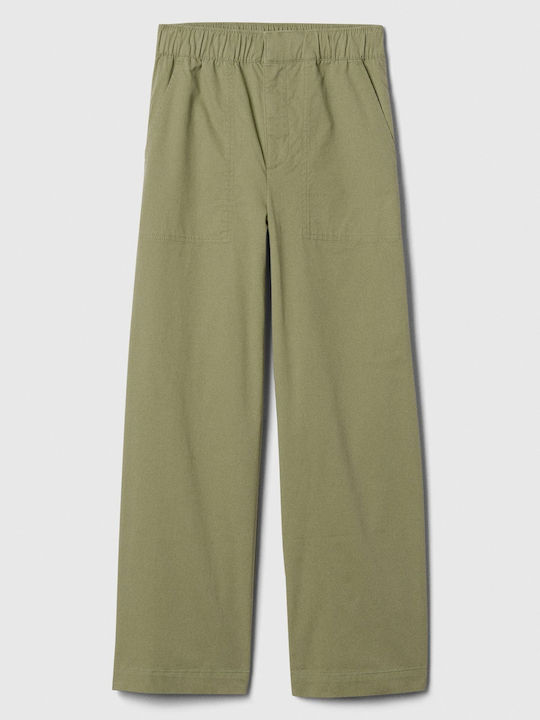 Dama Tesatura Pantaloni cu Elastic Walden Green