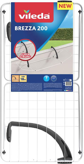 Gimi Brezza Folding Hanging Metallic Clothes Drying Rack with Hanging Length 18m
