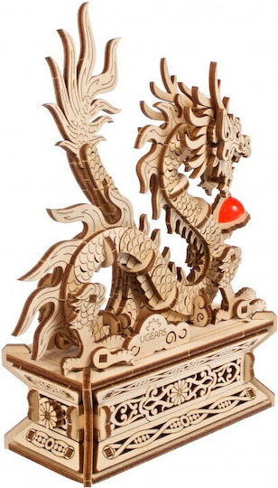 Ugears Построителна дървена игра Ξύλινος Δράκος