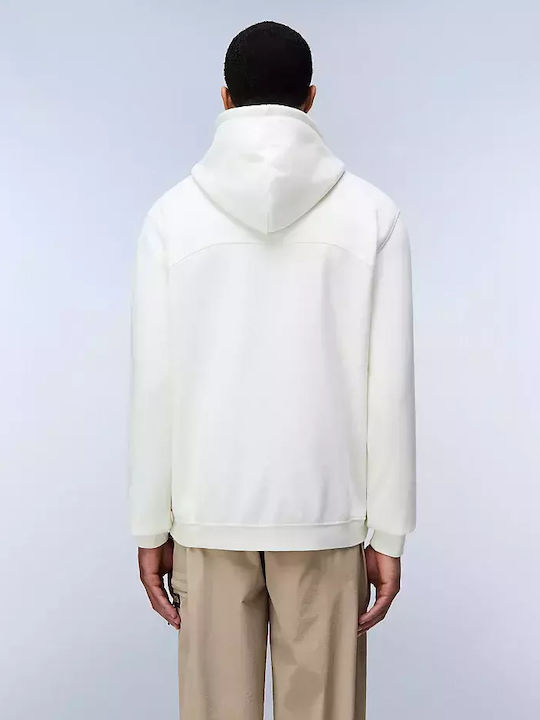 Napapijri Men's Sweatshirt with Hood White