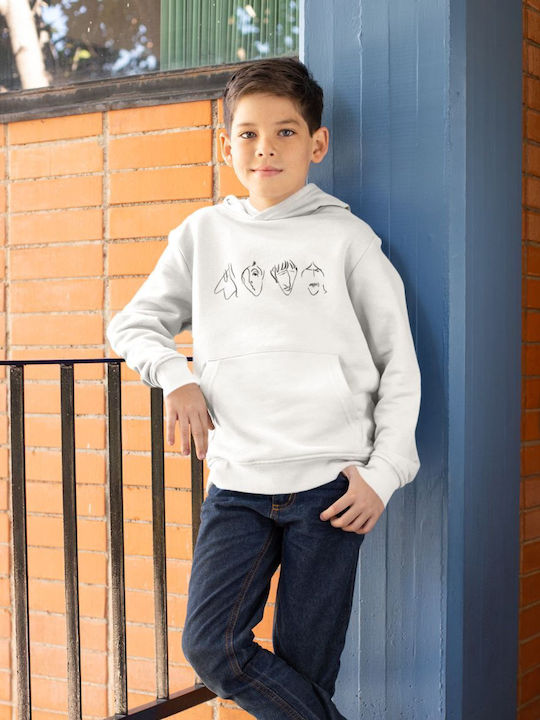 TKT Kinder Sweatshirt mit Kapuze Black