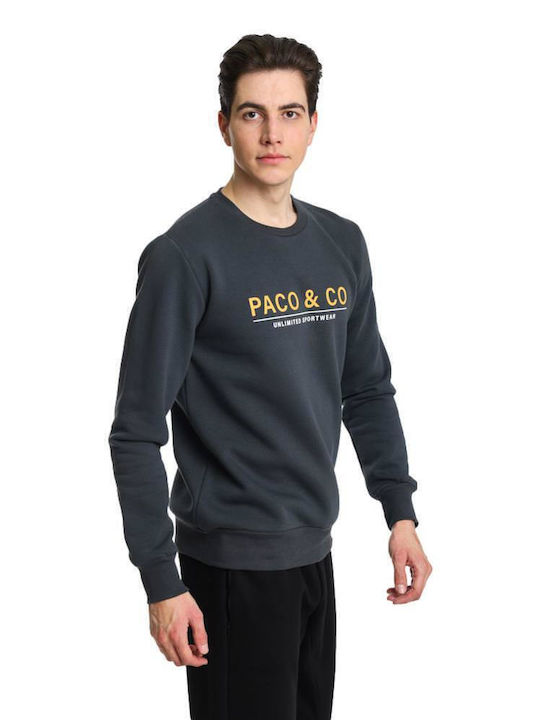 Paco & Co Herren Sweatshirt Raf Blue