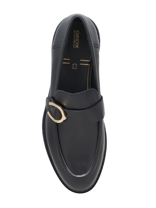 Walk Pleasure Leder Damen Loafers in Schwarz Farbe
