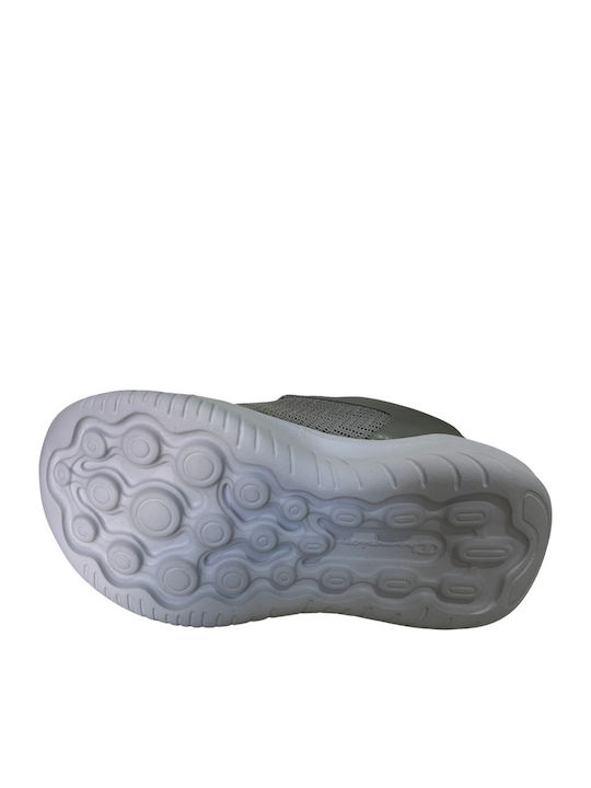 Softy Evolve G Td Αθλητικά Παιδικά Παπούτσια Running με Σκρατς Γκρι