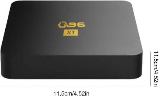 TV-Box Q96 X1 546897 mit WiFi USB 2.0 1GB RAM und 8GB Speicherplatz mit Betriebssystem Android 7.1