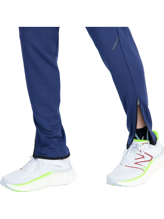 Jogginghose Glänzend mit Gummizug Blue