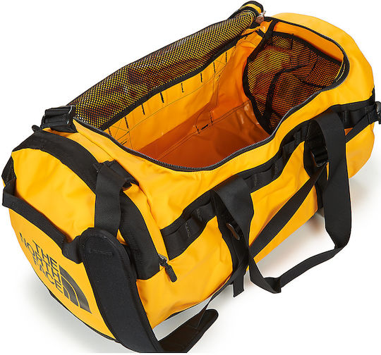 The North Face Base Camp Sack Voyage Back 71lt Yellow Fabric L64.5xW35.5xH35.5cm