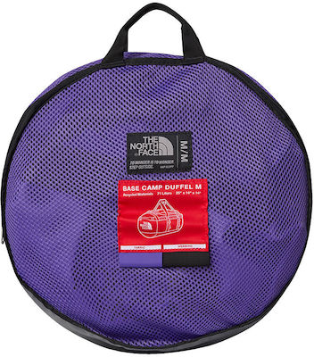 The North Face Base Camp Duffel Medium Сак за пътуване 71лт Лилав Платен Д64.5xШ35.5xВ35.5см.