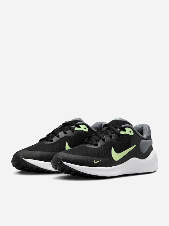 Revolution Revolution 7 Kids Sports Shoes Running with Laces Black