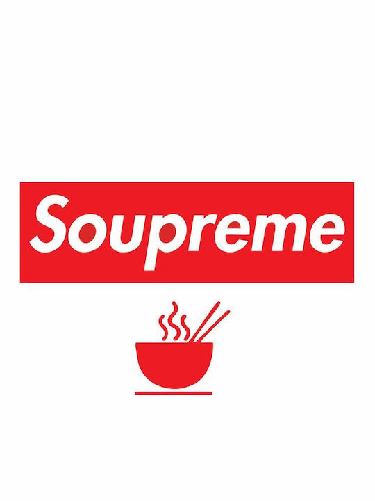 Soupreme Logo Parody W Hoodie Black