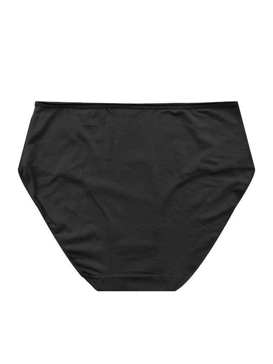 Hochtailliert Damen Slip Weiß