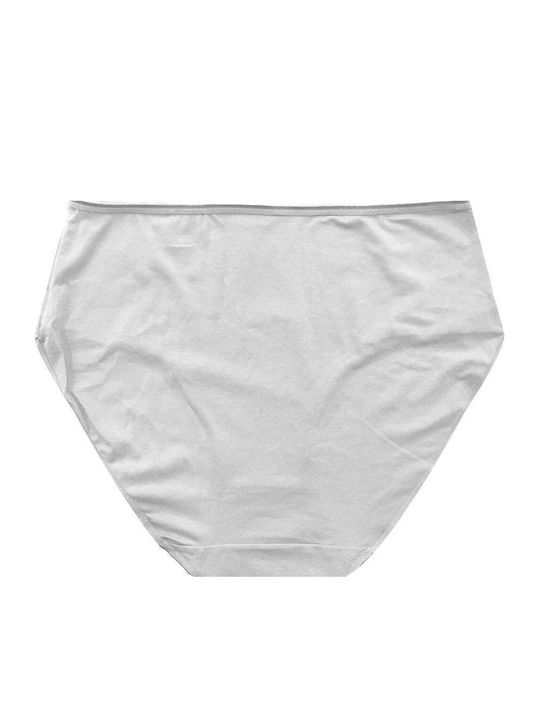 Hochtailliert Damen Slip Beige