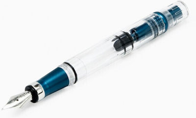 Twsbi Calligraphy Pen Extra Fine Blue with Blue Ink