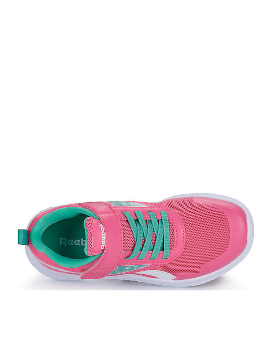 Rush Runner Rush Runner 5 ALT Kids Sports Shoes Running with Hoop & Loop Closure Pink