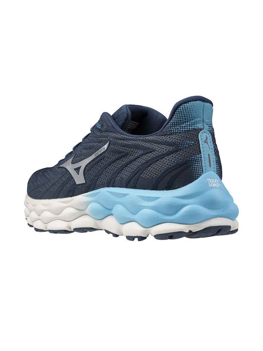 Wave Sky 8 Sport Shoes Running Blue