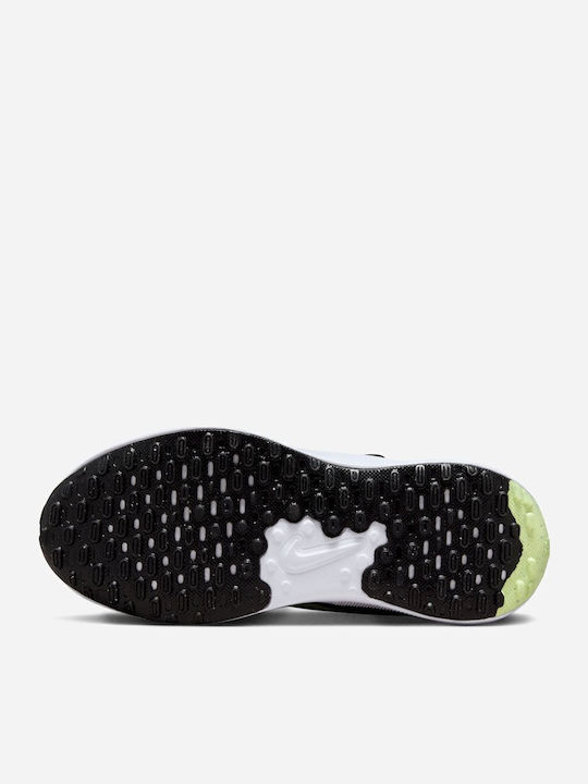 Revolution Revolution 7 Kids Sports Shoes Running with Hoop & Loop Closure Black