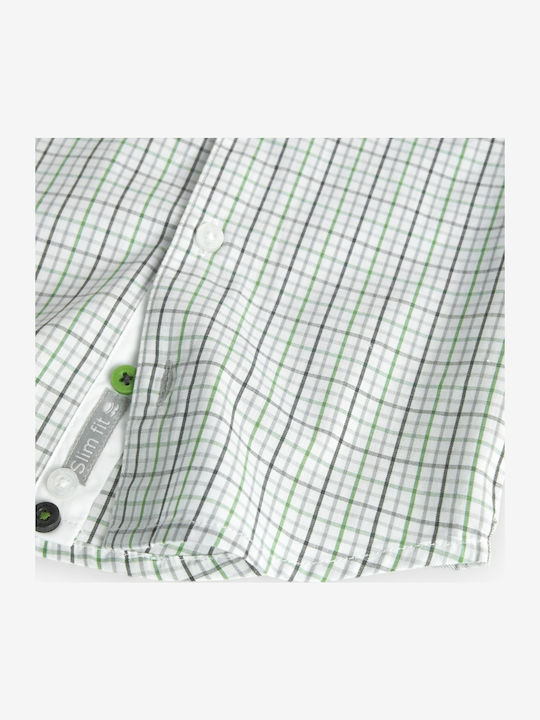 Kids Checked Shirt Long Sleeve Plaid