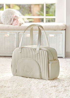 Mayoral Shoulder/Hand Diaper Bag Beige