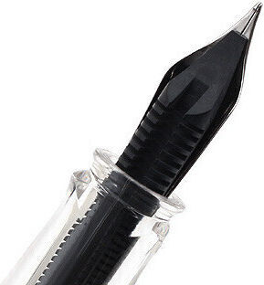 Twsbi Piston Filling Calligraphy Pen Medium Black with Black Ink