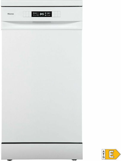 Hisense Ελεύθερο Πλυντήριο Πιάτων για 9 Σερβίτσια Π45xY85εκ. Λευκό