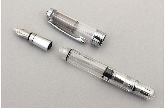 Twsbi Diamond 580AL Clear Калиграфска Писалка Extra Fine Прозрачна от Алуминий