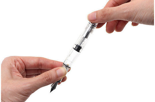 Twsbi Diamond 580AL Clear Калиграфска Писалка Extra Fine Прозрачна от Алуминий