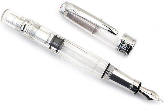 Twsbi Diamond 580AL Clear Калиграфска Писалка Extra Fine Прозрачна от Алуминий