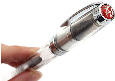Twsbi Diamond 580AL Clear Калиграфска Писалка Extra Fine Прозрачна от Алуминий