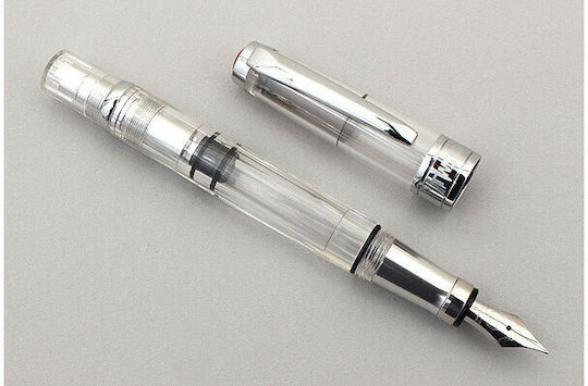 Twsbi Diamond 580AL Clear Калиграфска Писалка Extra Fine Прозрачна от Алуминий