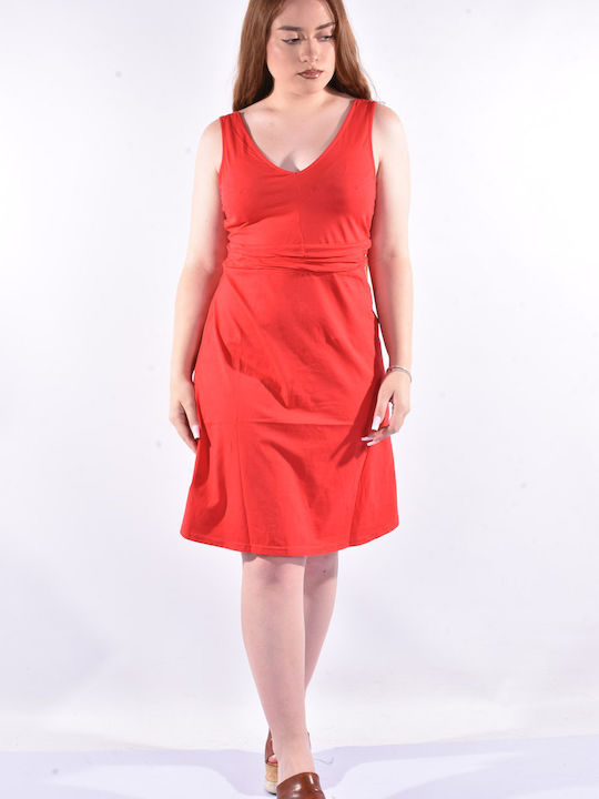 Sommer Mini Damenkleid Rote