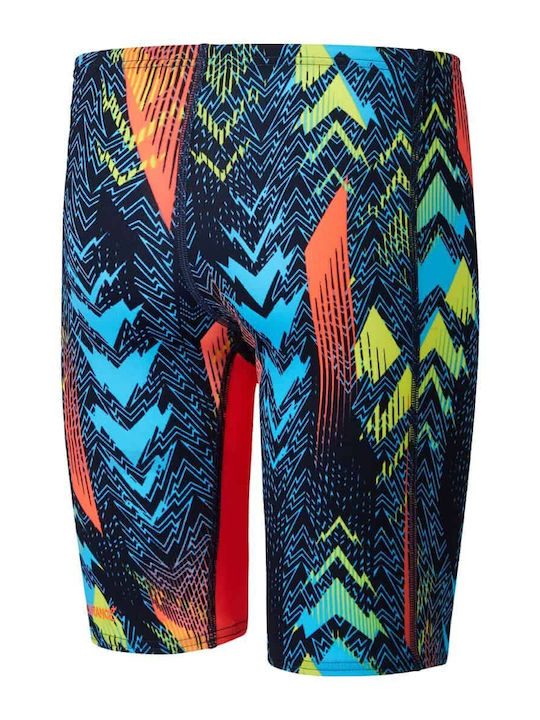Speedo Fastskin Παιδικό Μαγιό Jammer Dark Teal, Picton Blue, Siren Red