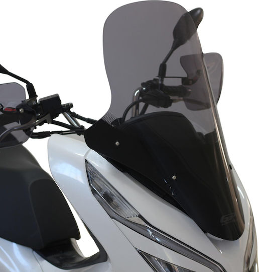 GP Kompozit Motorcycle Windshield & Windscreen Transparent Visor for Honda PCX 125 09330411-65