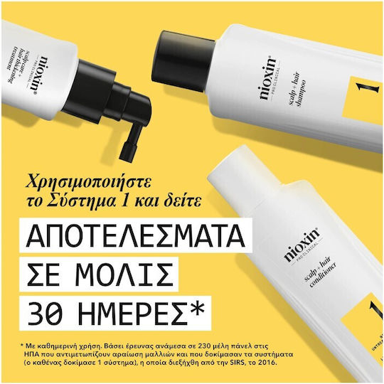 Nioxin Promo Scalp & Hair System 1 Φυσικά Μαλλιά Ελαφριά Αραίωση Shampoo 300ml & Conditioner 300ml & Treatment Serum 100ml