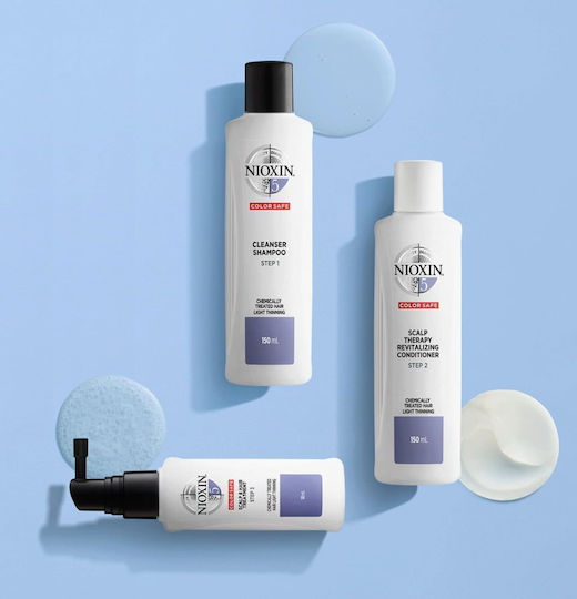 Nioxin System 5 Kit Treatment Weakened Chemically Treated Hair