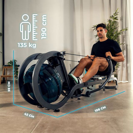 Cecotec Οικιακή Κωπηλατική Νερού για Χρήστη έως 135kg