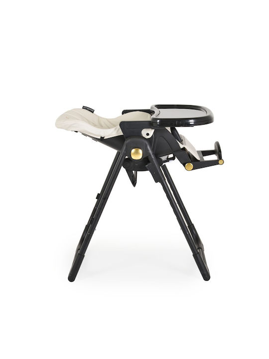 Cangaroo Tiramisu Foldable Baby Highchair 2 in 1 with Adjustable Height Beige