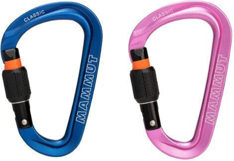 Mammut Classic HMS Screw-gate Син безопасен карабинер