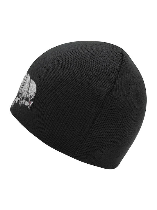 Beanie Ανδρικός Σκούφος Πλεκτός σε Μαύρο χρώμα