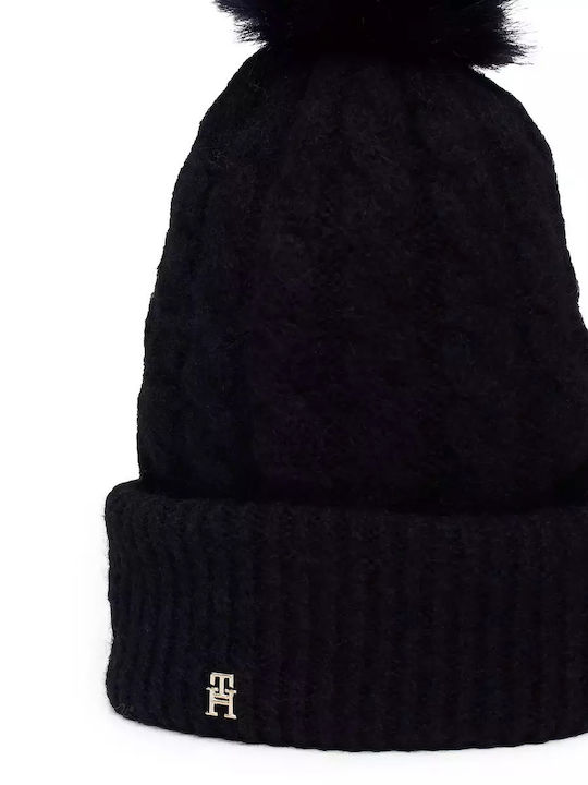 Beanie Frauen Beanie Gestrickt in Blau Farbe
