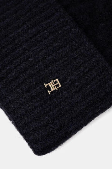 Beanie Γυναικείος Σκούφος Πλεκτός σε Μπλε χρώμα
